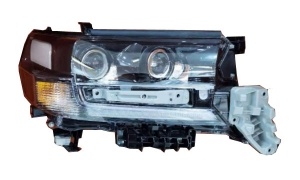 LAND CRUISER 2012 HEAD LAMP FULL LED BLACK MODIFIED