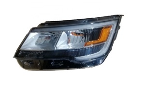 Explorer 2016 USA HEAD LAMP HID CHROMED BLACK BOTTOM