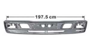 600P FRONT BUMPER(WIDE)（CHROME）