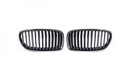 BMW 2010-2013 5 SERIESF10 GRILLE HALF CHROME