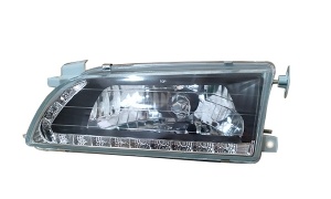 COROLLA AE100'92-'94 HEAD LAMP LED BLACK