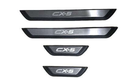 CX-5 2017 DOOR SILL PLATE（OEM) SS