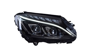 2013-2018 W205 HEAD LAMP High equipped LED dual-lens