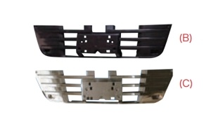 GIGA TRUCK BUMPER GRILLE