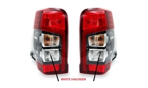 L200'20 TAIL LAMP HIGH CLASS LED COMMON（LEFT BULB  （WHITE+halogen）+RIGHT BULB（WHITE+halogen）