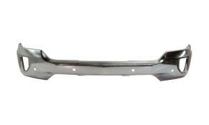 2016-2018  Chevy Silverado 1500 FRONT BUMPER CHROME W/ FOG LAMP HOLE W/ RADAR HOLE