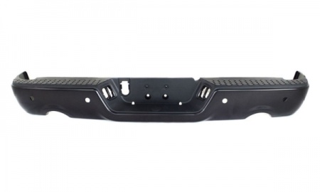  Dodge RAM 1500 2009-2018 REAR BUMPER BLACK W/ Exhaust HOLE W/ RADAR HOLE