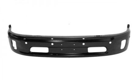 RAM 1500 2013-2018   FRONT BUMPER BLACK WITH/ FOG LAMP HOLE WITH/ RADAR HOLE