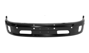 RAM 1500 2013-2018   FRONT BUMPER BLACK WITH/ FOG LAMP HOLE WITH/ RADAR HOLE
