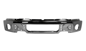 2009-2014  Ford F150  FRONT BUMPER CHROME WITH/ FOG LAMP HOLE