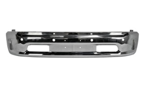 2013-2018  RAM 1500 FRONT BUMPER CHROME WITH/ FOG LAMP HOLE WITH/ RADAR HOLE