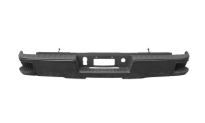   Chevy Silverado 1500 2016-2018 REAR BUMPER BLACK W/O RADAR HOLE