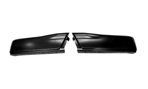 Ford F150 2015-2020 REAR SIDE BUMPER BLACK WITH/O RADAR HOLE