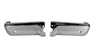 2009-2014  Ford F150 REAR SIDE BUMPER CHROME WITH/ RADAR HOLE