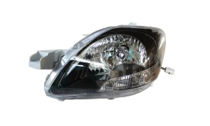 VIOS 2008 HEAD LAMP BLACK