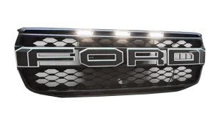 FORD MODIFIED GRILLE WHITE WITH WHITE LED FOR XLS/XL