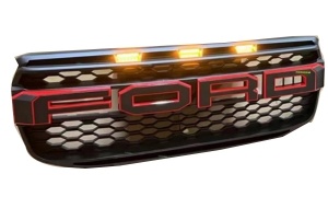 MODIFIED GRILLE RED WITH YELLOW LED FOR XLS/XL