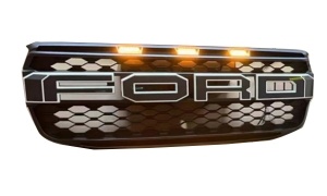 FORD MODIFIED GRILLE WHITE WITH YELLOW LED FOR XLS/XL