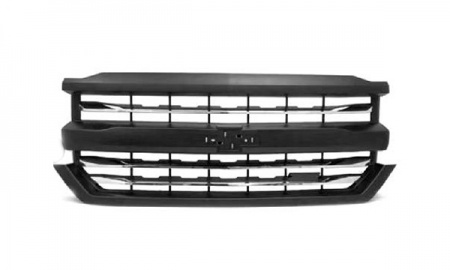 CHEVROLET 2016-2018 SILVERADO 1500 GRILLE BLACK