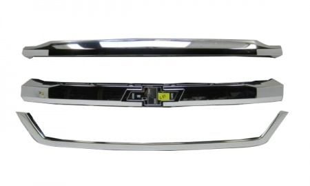 CHEVROLET 2016-2018 SILVERADO 1500 GRILLE CHROME STRIP