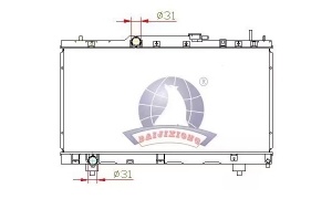 Carina AT212 '99 RADIATOR MT