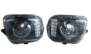 JIMNY'01 HEAD LAMP RIM BLACK LED