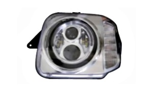 JIMNY'01 HEAD LAMP RIM WHITE LED