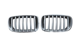 X6 SERIES'09-'12   E71 GRILLE SILVER