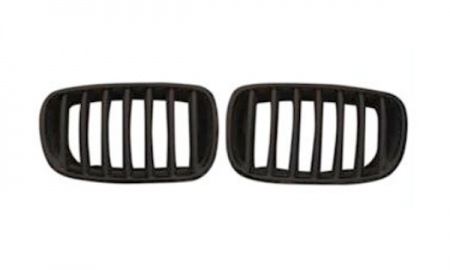 BMW X6 SERIES'09-'12   E71 GRILLE BLACK MUTE