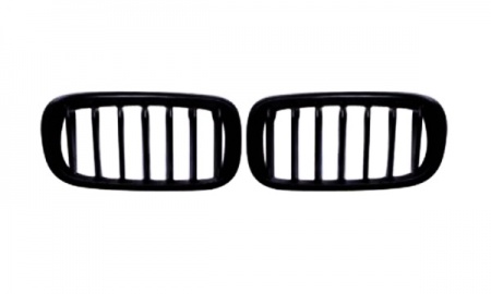 BMW X5 SERIES '14-'17 F15 GRILLE BRIGHT BLACK