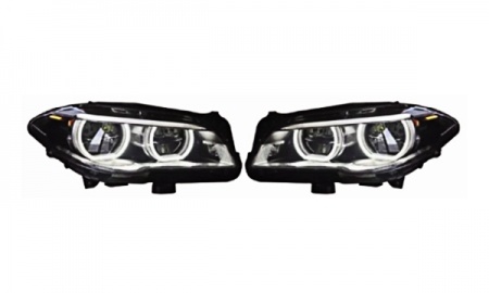 BMW X5 SERIES '08-'10 E70 HEAD LAMP LED OLD laser blue TO NEW MODEL WITH AFS