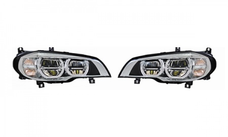 BMW X5 SERIES '08-'10 E70 HEAD LAMP LED OLD TO NEW MODEL WITH AFS