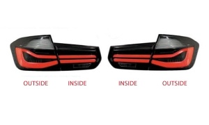 3 SERIES'16-'17 F30 REAR LAMP/NEW/BLACK
