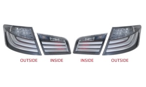 5 SERIES'10-'13 F10/F18 TAIL LAMP/WHITE OLD MODEL MODIFIED