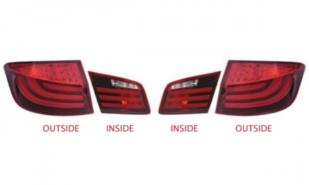 BMW 5 SERIES'10-'13 F10/F18 TAIL LAMP RED