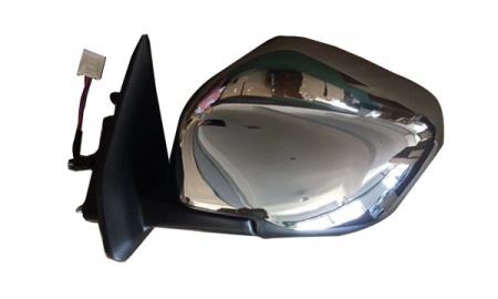 Great wall NAVARA NP300 2021 MIRROR 5 LINES  W/ LAMP  CHROME