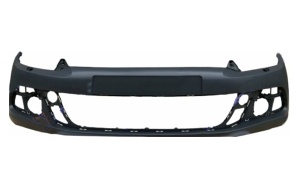 SCIROCCO 2008 FRONT BUMPER W/WASHER HOLE,W/O PDC HOLE