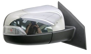 MAZDA BT50'20 MIRROR 9 LINE (CHROME+POWER+LAMP+PUDDLE LAMP)