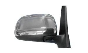 2008 INNOVA REARVIEW MIRROR ELECTRIC 3 LINES CHROMED