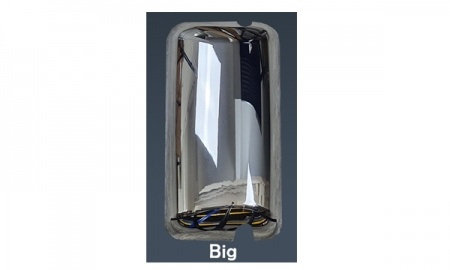 HINO TRUCK HINO 500 VICTOR 2015- MIRROR COVER LONG CHROME