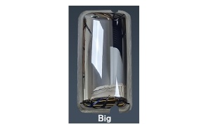 HINO 500 VICTOR 2015- MIRROR COVER LONG CHROME