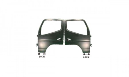 MITSUBISHI CANTER FE7 FE8 2007-2011 WIMIRROR ARM HOLES-NARROW