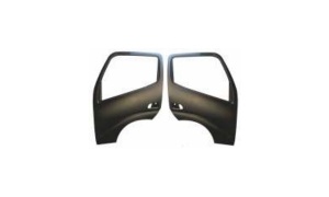 HINO DUTRO 2012-ON  DOOR SHELLHIGH ROOFMIRROR ARM HOLES-LAMP HOLES-NARROW