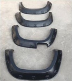 Auto side wheel fender flares for Chevrolet S10 2024