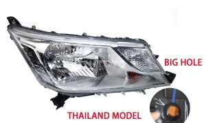 HIACE 2019 HEAD LAMP WHITE THAILAND MODEL BIG HOLE