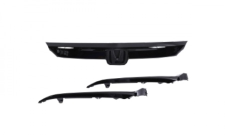 HONDA ACCORD 2018 UPPER GRILLE BLACK W/ TRIM
