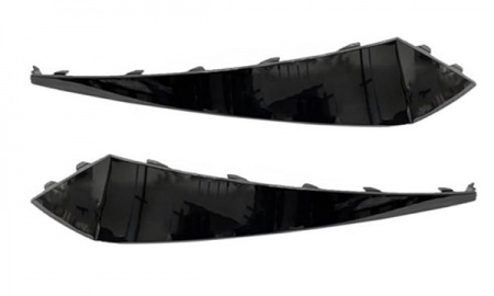HYUNDAI ELANTRA 2021 USA MOULDING-FRONT BUMPERDARK CHROME