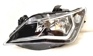 SEAT IBIZA'13-'17  HEAD LAMP HALOGEN W/ MOTOR MIDDLE LEVEL