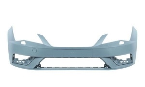 SEAT LEON'18-'21 FRONT BUMPER W/O WASH HOLE,W/O SENSOR HOLE