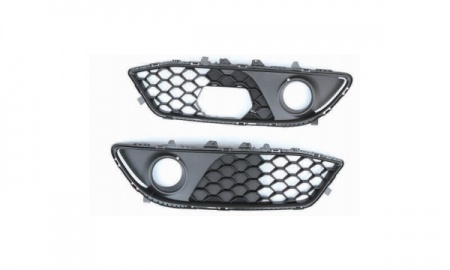 Giulia'16-'22 FRONT BUMPER GRILLE LOWER W/ FOG LAMP COVER W/ ELECTRIC EYE BRACKET